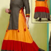 INLI Raas Brown in Color 14 kg Rayon Designer Work Gown . Wedding, Party, Festive, Events Available at ₹1499 only. Delivery 4-6 Working Days. Shop now. | Jump Suits, Salwar suit, Casual Suits, Creative suits, Designer Suits, Palazzo Suits, Party Wear Suits, Patiala Suits, Straight Suits