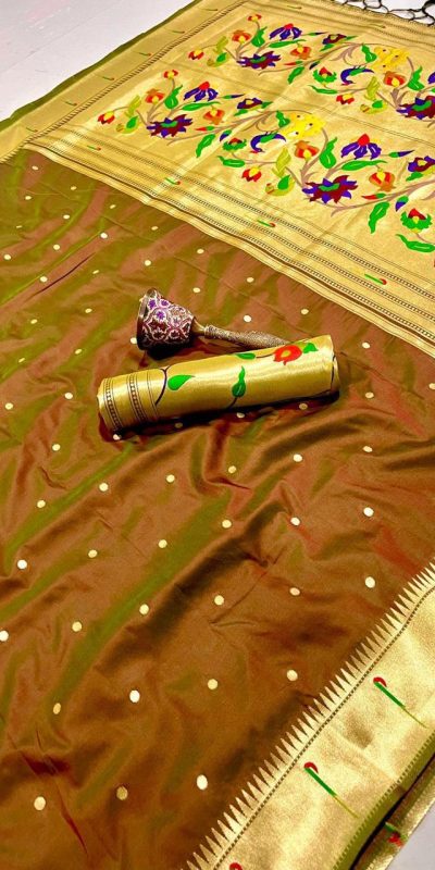 MS 530 Brown Pure Banarasi Silk Saree. Perfect for Wedding, Party, Family Gatherings, Ethnic Day, Eid – Affordable Price ₹1649. Delivery 4-6 Working Days | Sarees, Bollywood Sarees, Creative Sarees, Designer Sarees, Embroidered Sarees, Ethnic Saree, Modern Digital sarees, Party Wear Sarees