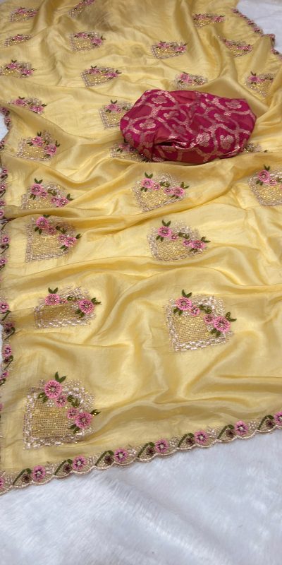 SC 239 Pink Georgette With Lace Work & Lace Border Saree . Wedding, Party, Festive, Events, Exclusive Offer ₹1599. Delivery 4-6 Working Days. Shop now. | Sarees, Bollywood Sarees, Creative Sarees, Designer Sarees, Embroidered Sarees, Ethnic Saree, Modern Digital sarees, Party Wear Sarees