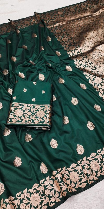 MB 1133 Green in Banarasi Silk Lace Work & Zari Work Saree . Introductory Price ₹1849. Delivery 4-6 Working Days. Shop now. | Sarees, Bollywood Sarees, Creative Sarees, Designer Sarees, Embroidered Sarees, Ethnic Saree, Modern Digital sarees, Party Wear Sarees