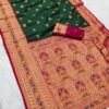 MB 18 Green Color Banarasi silk Saree with Zari Work & Lace Work. Affordable Price ₹2449. Delivery 4-6 Working Days. Shop now. | Sarees, Bollywood Sarees, Creative Sarees, Designer Sarees, Embroidered Sarees, Ethnic Saree, Modern Digital sarees, Party Wear Sarees