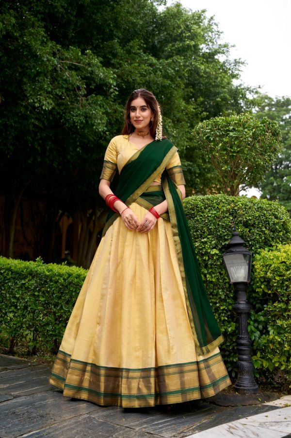 LNB 2019 Green in Kanchipuram Zari Work & Lace Work Lehenga Choli . Special Price ₹2099. Delivery 4-6 Working Days. Shop now. | Lehenga, Bollywood Lehenga, Creative Lehenga, Designer Lehenga, Embroidered Lehenga, Party Wear Lehenga