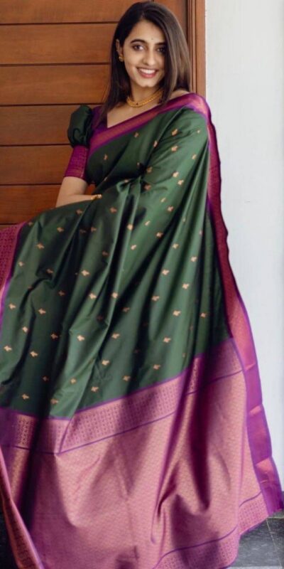 KP 5008 Green in Soft Lichi Silk Lace Work & Lace Border Saree Available at ₹1449 only. Delivery 4-6 Working Days. Shop now. | Sarees, Bollywood Sarees, Creative Sarees, Designer Sarees, Embroidered Sarees, Ethnic Saree, Modern Digital sarees, Party Wear Sarees
