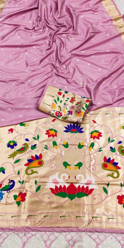 MB 149 Lavender Silk Saree with Zari Work & Lace Work. Wedding, Party, Festive, Events, Grab it for ₹2549. Delivery 4-6 Working Days. Shop now. | Sarees, Bollywood Sarees, Creative Sarees, Designer Sarees, Embroidered Sarees, Ethnic Saree, Modern Digital sarees, Party Wear Sarees