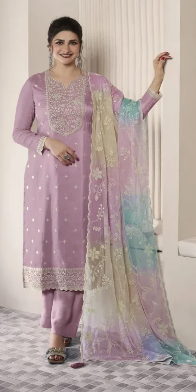 FC 73591 Lavender Vichitra Salwar Suit with Digital Print & Embroidery Work. Available at ₹2599 only. Delivery 4-6 Working Days. Shop now. | Jump Suits, Salwar suit, Casual Suits, Creative suits, Designer Suits, Palazzo Suits, Party Wear Suits, Patiala Suits, Straight Suits
