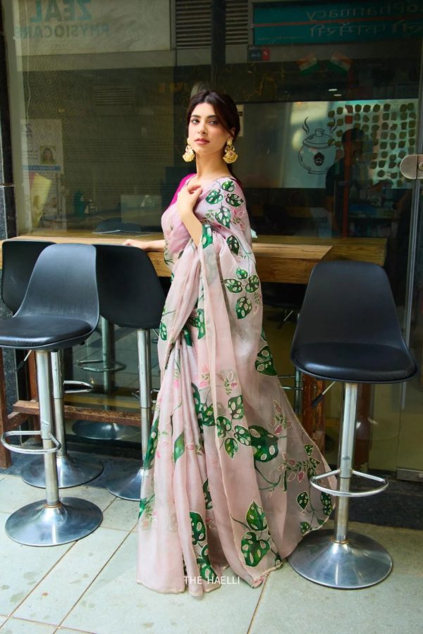 AC ZOYA Light Pink in Color Soft Organza Designer Work Saree . Wedding, Party, Festive, Events, Best Price ₹2399. Delivery 4-6 Working Days. Shop now. | Sarees, Bollywood Sarees, Creative Sarees, Designer Sarees, Embroidered Sarees, Ethnic Saree, Modern Digital sarees, Party Wear Sarees