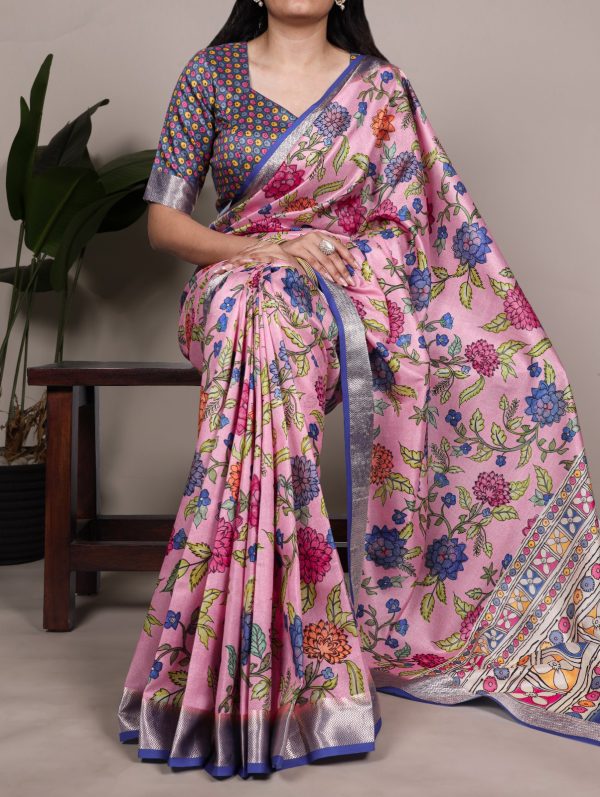 YNF 7057 Light Pink Tasar Silk With Viscose Border with Lace Work & Lace Border Saree. Available at ₹1699 only. Delivery 4-6 Working Days. Shop now. | Sarees, Bollywood Sarees, Creative Sarees, Designer Sarees, Embroidered Sarees, Ethnic Saree, Modern Digital sarees, Party Wear Sarees