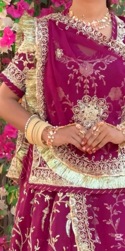 PC 517 Maroon Fox Georgette with Embroidery Work Lehenga Choli . Exclusive Offer ₹3149. Delivery 4-6 Working Days. Shop now. | Lehenga, Bollywood Lehenga, Creative Lehenga, Designer Lehenga, Embroidered Lehenga, Party Wear Lehenga