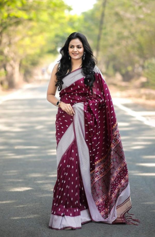 KPR 229 Maroon in Soft Lichi Silk Lace Border & Lace Work Saree . Special Price ₹1399. Delivery 4-6 Working Days. Shop now. | Sarees, Bollywood Sarees, Creative Sarees, Designer Sarees, Embroidered Sarees, Ethnic Saree, Modern Digital sarees, Party Wear Sarees