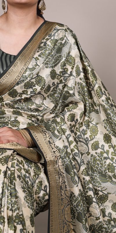 YNF 7050 Mehandi Color Tasar Silk with Lace Border & Lace Work Saree . Best Price ₹1749. Delivery 4-6 Working Days. Shop now. | Sarees, Bollywood Sarees, Creative Sarees, Designer Sarees, Embroidered Sarees, Ethnic Saree, Modern Digital sarees, Party Wear Sarees