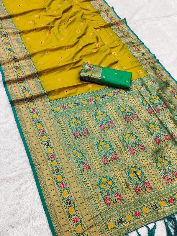 MB 18 Mustard Color Banarasi silk Saree with Zari Work & Lace Work. Affordable Price ₹2449. Delivery 4-6 Working Days. Shop now. | Sarees, Bollywood Sarees, Creative Sarees, Designer Sarees, Embroidered Sarees, Ethnic Saree, Modern Digital sarees, Party Wear Sarees