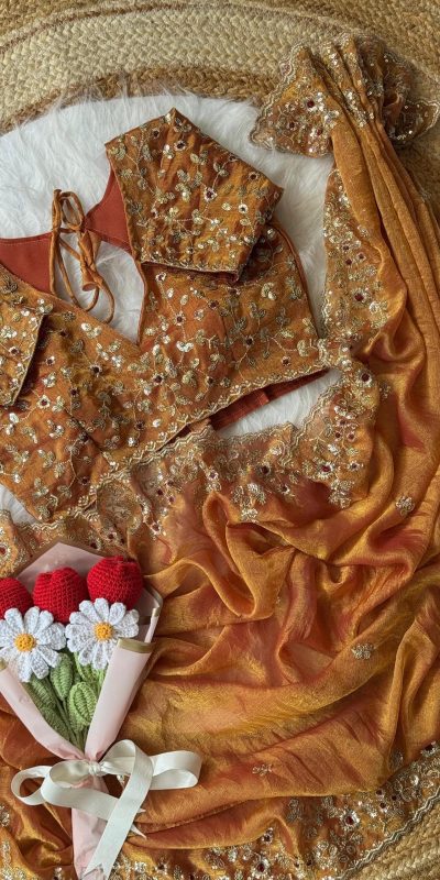 AC MISTY Mustard in Fandy Chiffon Embroidery Work & Sequins Work Saree . Available at ₹1999 only. Delivery 4-6 Working Days. Shop now. | Sarees, Bollywood Sarees, Creative Sarees, Designer Sarees, Embroidered Sarees, Ethnic Saree, Modern Digital sarees, Party Wear Sarees