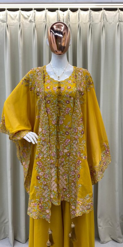 BE 406 Mustard in Color Faux Georgette Embroidery Work Salwar Suit . Grab it for ₹2449. Delivery 4-6 Working Days. Shop now. | Jump Suits, Tops & Bottoms, Track Suits, Salwar suit, Casual Suits, Creative suits, Designer Suits, Palazzo Suits, Party Wear Suits, Patiala Suits, Straight Suits, Trendy Wear
