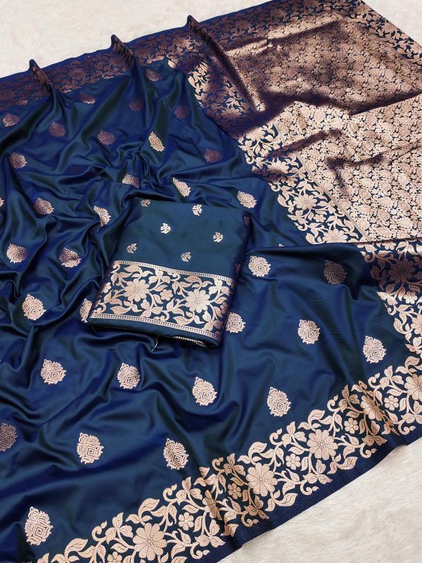 MB 1133 Navy Blue in Banarasi Silk Lace Work & Zari Work Saree . Introductory Price ₹1849. Delivery 4-6 Working Days. Shop now. | Sarees, Bollywood Sarees, Creative Sarees, Designer Sarees, Embroidered Sarees, Ethnic Saree, Modern Digital sarees, Party Wear Sarees
