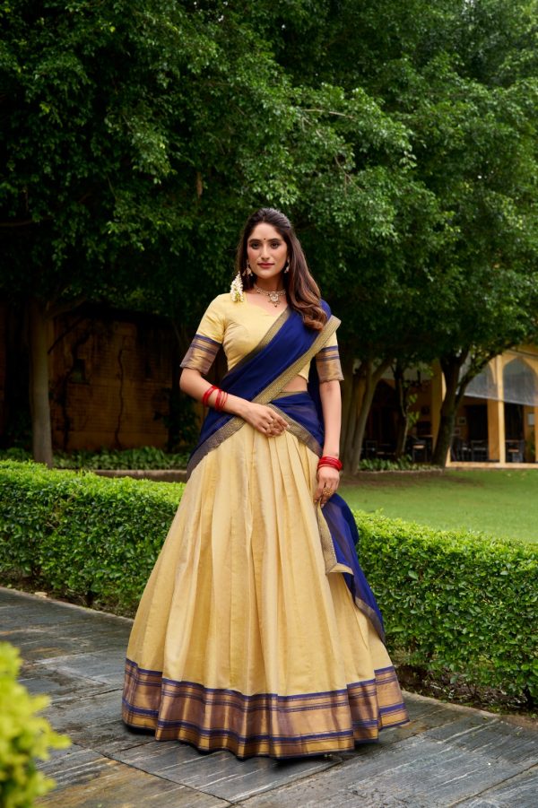 LNB 2019 Navy Blue in Kanchipuram Zari Work & Lace Work Lehenga Choli . Special Price ₹2099. Delivery 4-6 Working Days. Shop now. | Lehenga, Bollywood Lehenga, Creative Lehenga, Designer Lehenga, Embroidered Lehenga, Party Wear Lehenga
