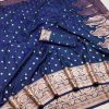 MB 1132 Navy Blue Banarasi silk Saree Perfect for Wedding, Party, Traditional Day, Lohri, Durga Puja – . Festive Deal ₹1849. Delivery 4-6 Working Days. | Sarees, Bollywood Sarees, Creative Sarees, Designer Sarees, Embroidered Sarees, Ethnic Saree, Modern Digital sarees, Party Wear Sarees