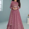 FC 9293 Onion Georgette Salwar Suit with Embroidery Work. Wedding, Party, Festive, Events, Now at just ₹2649. Delivery 4-6 Working Days. Shop now. | Jump Suits, Salwar suit, Casual Suits, Creative suits, Designer Suits, Palazzo Suits, Party Wear Suits, Patiala Suits, Straight Suits