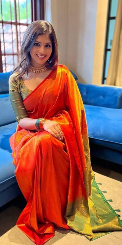 KP 4084 Orange Soft Lichi Silk Saree with Lace Work & Lace Border. Festive Deal ₹1399. Delivery 4-6 Working Days. Shop now. | Sarees, Bollywood Sarees, Creative Sarees, Designer Sarees, Embroidered Sarees, Ethnic Saree, Modern Digital sarees, Party Wear Sarees