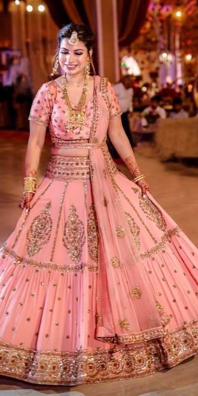 KF 1609 Peach Faux Georgette with Embroidery Work Lehenga Choli . Exclusive Offer ₹3099. Delivery 4-6 Working Days. Shop now. | Jump Suits, Salwar suit, Casual Suits, Creative suits, Designer Suits, Palazzo Suits, Party Wear Suits, Patiala Suits, Straight Suits
