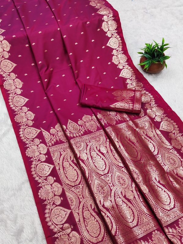 MB 142 Pink Banarasi Silk with Zari Work & Lace Work Saree . Affordable Price ₹1899. Delivery 4-6 Working Days. Shop now. | Sarees, Bollywood Sarees, Creative Sarees, Designer Sarees, Embroidered Sarees, Ethnic Saree, Modern Digital sarees, Party Wear Sarees