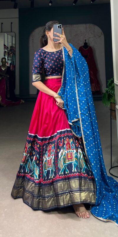 LNB 1623 Pink Dola Silk Lehenga Choli. erfect for Wedding, Party, Cultural Events, Reception, Bridal Wear – Get it for ₹1999. Delivery 4-6 Working Da | Jump Suits, Salwar suit, Casual Suits, Creative suits, Designer Suits, Palazzo Suits, Party Wear Suits, Patiala Suits, Straight Suits
