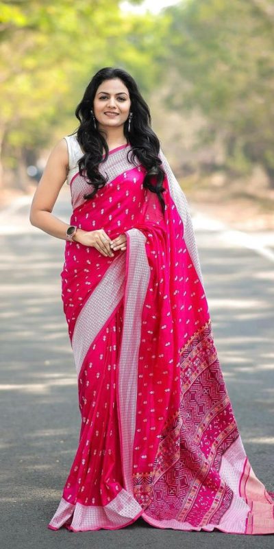 KPR 229 Pink in Soft Lichi Silk Lace Border & Lace Work Saree . Special Price ₹1399. Delivery 4-6 Working Days. Shop now. | Sarees, Bollywood Sarees, Creative Sarees, Designer Sarees, Embroidered Sarees, Ethnic Saree, Modern Digital sarees, Party Wear Sarees
