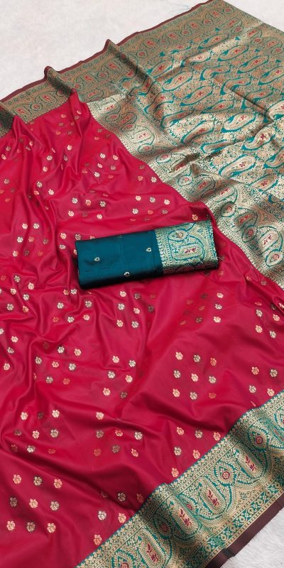 MB 3312-A Pink in Rich Banarasi Silk Zari Work & Lace Work Saree . Affordable Price ₹2049. Delivery 4-6 Working Days. Shop now. | Sarees, Bollywood Sarees, Creative Sarees, Designer Sarees, Embroidered Sarees, Ethnic Saree, Modern Digital sarees, Party Wear Sarees