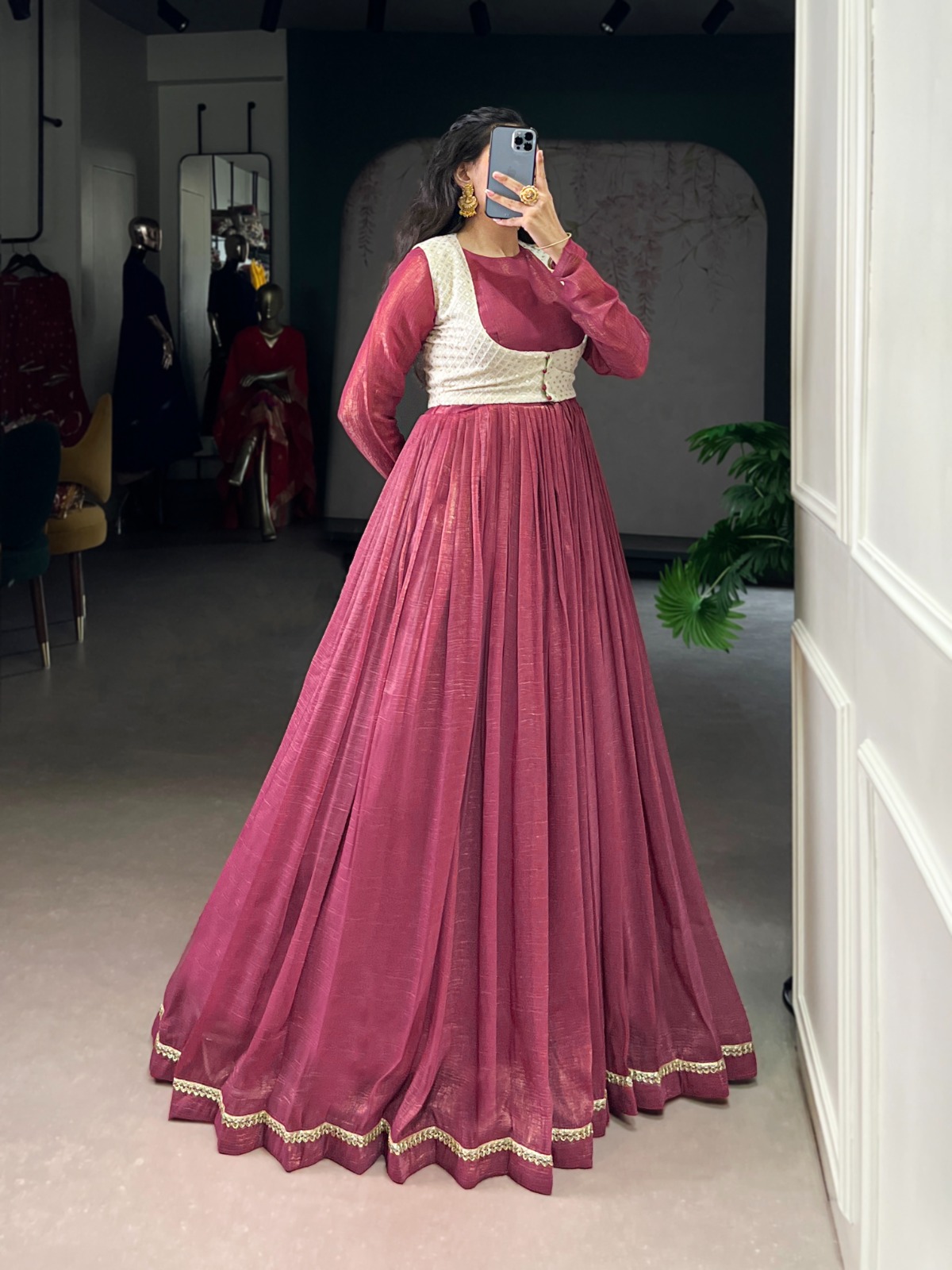 YNF 5025 Pink with Sequins Work & Embroidery Work Pink Silver Glossy Gown . Best Price ₹1849. Delivery 4-6 Working Days. Shop now. | Lehenga, Bollywood Lehenga, Creative Lehenga, Designer Lehenga, Embroidered Lehenga, Party Wear Lehenga