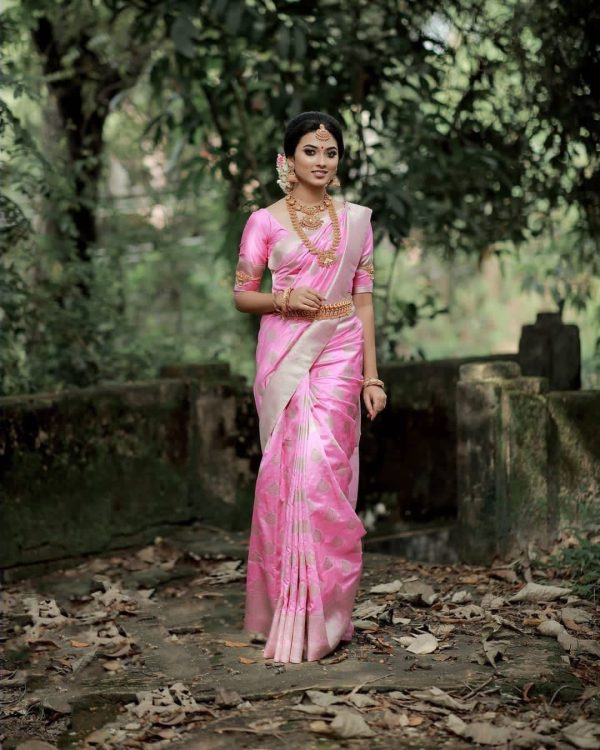 KPR 092 Pink Color Soft Lichi Silk Saree with Lace Work & Lace Border. Get it for ₹1299. Delivery 4-6 Working Days. Shop now. | Sarees, Bollywood Sarees, Creative Sarees, Designer Sarees, Embroidered Sarees, Ethnic Saree, Modern Digital sarees, Party Wear Sarees
