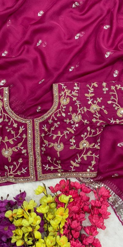 AC MAGIC CIRCLE Pink Soft Organza Saree Perfect for Wedding, Party, Haldi, Festival Celebrations, Diwali – . Grab it for ₹2099. Delivery 4-6 Working Days | Sarees, Bollywood Sarees, Creative Sarees, Designer Sarees, Embroidered Sarees, Ethnic Saree, Modern Digital sarees, Party Wear Sarees