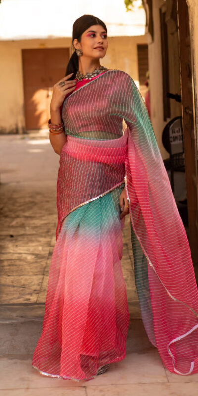 BT 331 Pink Soft T.b. Organza Silk with Sequins Work & Lace Work Saree . Available at ₹1499 only. Delivery 4-6 Working Days. Shop now. | Sarees, Bollywood Sarees, Creative Sarees, Designer Sarees, Embroidered Sarees, Ethnic Saree, Modern Digital sarees, Party Wear Sarees