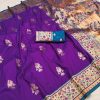MB 28 Purple in Banarasi Silk Lace Work & Zari Work Saree . Wedding, Party, Festive, Events Festive Deal ₹2399. Delivery 4-6 Working Days. Shop now. | Sarees, Bollywood Sarees, Creative Sarees, Designer Sarees, Embroidered Sarees, Ethnic Saree, Modern Digital sarees, Party Wear Sarees