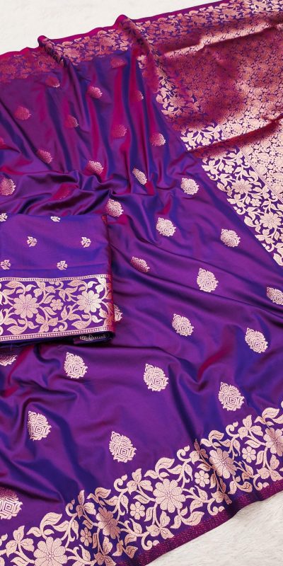 MB 1133 Purple in Banarasi Silk Lace Work & Zari Work Saree . Introductory Price ₹1849. Delivery 4-6 Working Days. Shop now. | Sarees, Bollywood Sarees, Creative Sarees, Designer Sarees, Embroidered Sarees, Ethnic Saree, Modern Digital sarees, Party Wear Sarees