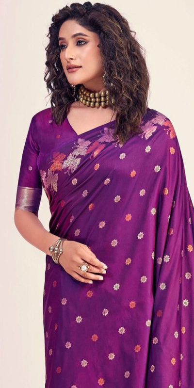 KPR 256 Purple in Soft Lichi Silk Lace Border & Lace Work Saree . Special Price ₹1449. Delivery 4-6 Working Days. Shop now. | Sarees, Bollywood Sarees, Creative Sarees, Designer Sarees, Embroidered Sarees, Ethnic Saree, Modern Digital sarees, Party Wear Sarees