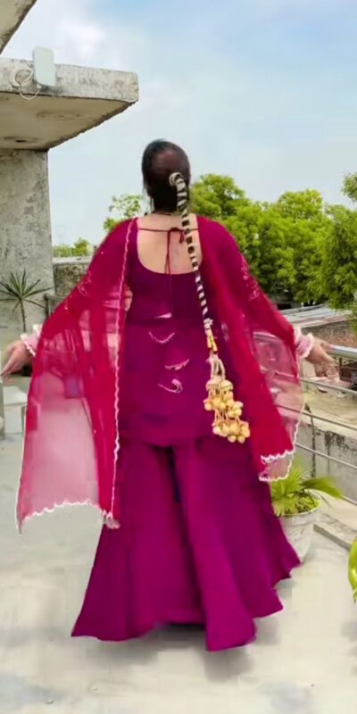 ND 5041 Rani Pink Natural Crep Silk Lehenga Choli Perfect for Wedding, Party, Onam, Haldi, Makar Sankranti – . Special Price ₹2149. Delivery 4-6 W | Jump Suits, Salwar suit, Casual Suits, Creative suits, Designer Suits, Palazzo Suits, Party Wear Suits, Patiala Suits, Straight Suits