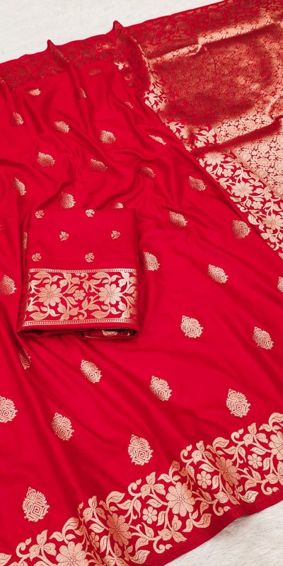 MB 1133 Red in Banarasi Silk Lace Work & Zari Work Saree . Introductory Price ₹1849. Delivery 4-6 Working Days. Shop now. | Sarees, Bollywood Sarees, Creative Sarees, Designer Sarees, Embroidered Sarees, Ethnic Saree, Modern Digital sarees, Party Wear Sarees