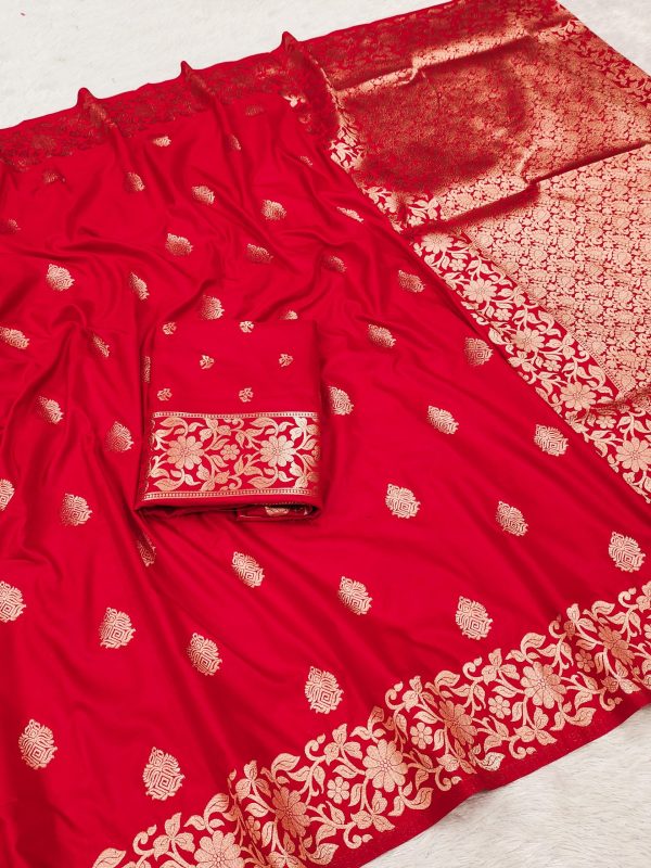 MB 1133 Red in Banarasi Silk Lace Work & Zari Work Saree . Introductory Price ₹1849. Delivery 4-6 Working Days. Shop now. | Sarees, Bollywood Sarees, Creative Sarees, Designer Sarees, Embroidered Sarees, Ethnic Saree, Modern Digital sarees, Party Wear Sarees