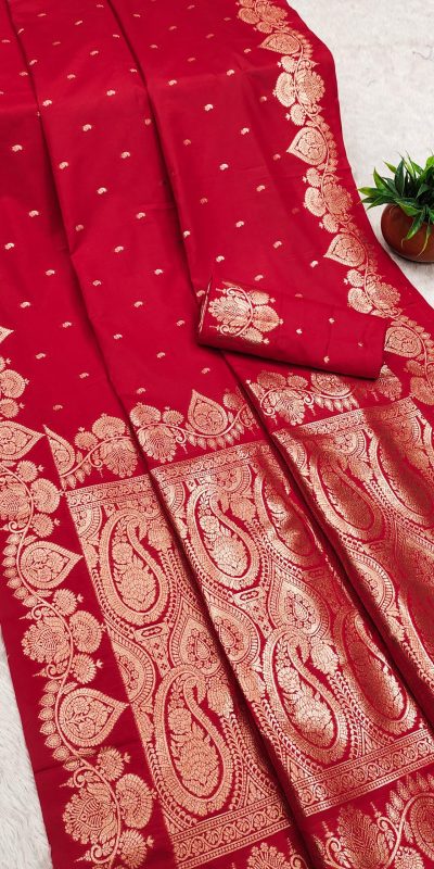 MB 142 Red Color Banarasi Silk with Zari Work & Lace Work Saree . Affordable Price ₹1899. Delivery 4-6 Working Days. Shop now. | Sarees, Bollywood Sarees, Creative Sarees, Designer Sarees, Embroidered Sarees, Ethnic Saree, Modern Digital sarees, Party Wear Sarees