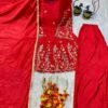 VLM 300 Red Chinon Silk with Lace Work & Embroidery Work Salwar Suit . Affordable Price ₹1899. Delivery 4-6 Working Days. Shop now. | Jump Suits, Salwar suit, Casual Suits, Creative suits, Designer Suits, Palazzo Suits, Party Wear Suits, Patiala Suits, Straight Suits