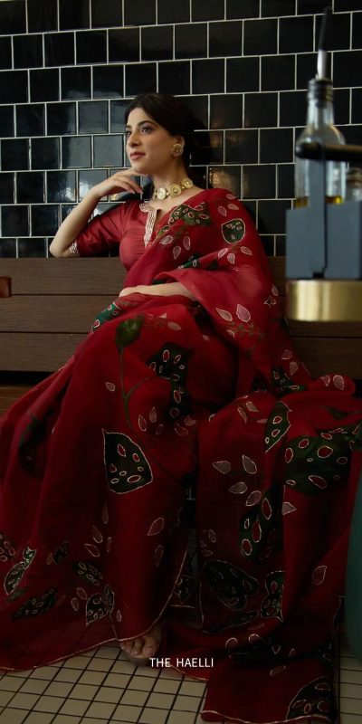 AC ZOYA Red in Color Soft Organza Designer Work Saree . Wedding, Party, Festive, Events, Best Price ₹2399. Delivery 4-6 Working Days. Shop now. | Sarees, Bollywood Sarees, Creative Sarees, Designer Sarees, Embroidered Sarees, Ethnic Saree, Modern Digital sarees, Party Wear Sarees