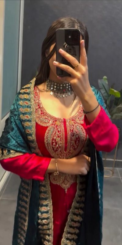 VLM 234 Red in Viscose Velvet Lace Work & Embroidery Work Salwar Suit. Affordable Price ₹1999. Delivery 4-6 Working Days. Shop now. | Jump Suits, Salwar suit, Casual Suits, Creative suits, Designer Suits, Palazzo Suits, Party Wear Suits, Patiala Suits, Straight Suits