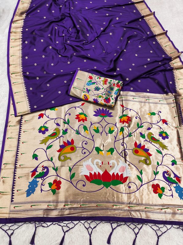 MB 149 Royal Blue Silk Saree with Zari Work & Lace Work. Wedding, Party, Festive, Events, Grab it for ₹2549. Delivery 4-6 Working Days. Shop now. | Sarees, Bollywood Sarees, Creative Sarees, Designer Sarees, Embroidered Sarees, Ethnic Saree, Modern Digital sarees, Party Wear Sarees