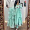 PC 528 Sea Green Fox Georgette Gown Perfect for Wedding, Party, Baby Shower, Lohri, Pongal – . Available at ₹2049 only. Delivery 4-6 Working Days. Shop n | Jump Suits, Salwar suit, Casual Suits, Creative suits, Designer Suits, Palazzo Suits, Party Wear Suits, Patiala Suits, Straight Suits