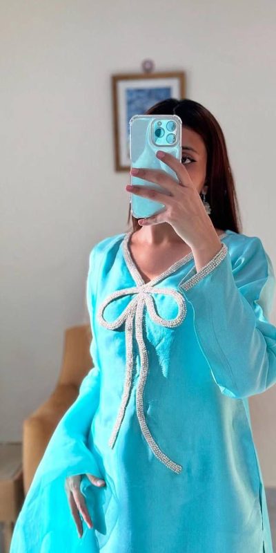 LG 1955 Sky Blue in Green French Crape Lace Work & Bead Work Salwar Suit . Special Price ₹1849. Delivery 4-6 Working Days. Shop now. | Jump Suits, Salwar suit, Casual Suits, Creative suits, Designer Suits, Palazzo Suits, Party Wear Suits, Patiala Suits, Straight Suits