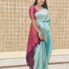 KP 4084 Sky Blue Soft Lichi Silk Saree with Lace Work & Lace Border. Festive Deal ₹1399. Delivery 4-6 Working Days. Shop now. | Sarees, Bollywood Sarees, Creative Sarees, Designer Sarees, Embroidered Sarees, Ethnic Saree, Modern Digital sarees, Party Wear Sarees
