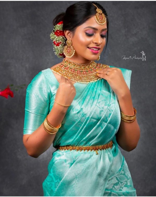 KPR 085 Sky Blue Color Soft Lichi Silk Saree with Lace Work & Lace Border. Now at just ₹1299. Delivery 4-6 Working Days. Shop now. | Sarees, Bollywood Sarees, Creative Sarees, Designer Sarees, Embroidered Sarees, Ethnic Saree, Modern Digital sarees, Party Wear Sarees