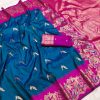 MB 3308 Teal Banarasi Silk Saree Perfect for Wedding, Party, Holi, Reception, Raksha Bandhan – . Special Price ₹1999. Delivery 4-6 Working Days. Shop n | Sarees, Bollywood Sarees, Creative Sarees, Designer Sarees, Embroidered Sarees, Ethnic Saree, Modern Digital sarees, Party Wear Sarees