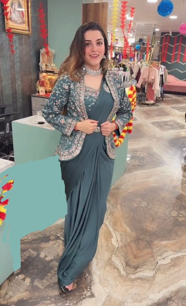ST 1078 Teal in Color Rangoli Silk Embroidery Work Saree .Wedding, Party, Festive, Events,Best Price ₹2399. Delivery 4-6 Working Days. Shop now. | Sarees, Bollywood Sarees, Creative Sarees, Designer Sarees, Embroidered Sarees, Ethnic Saree, Modern Digital sarees, Party Wear Sarees