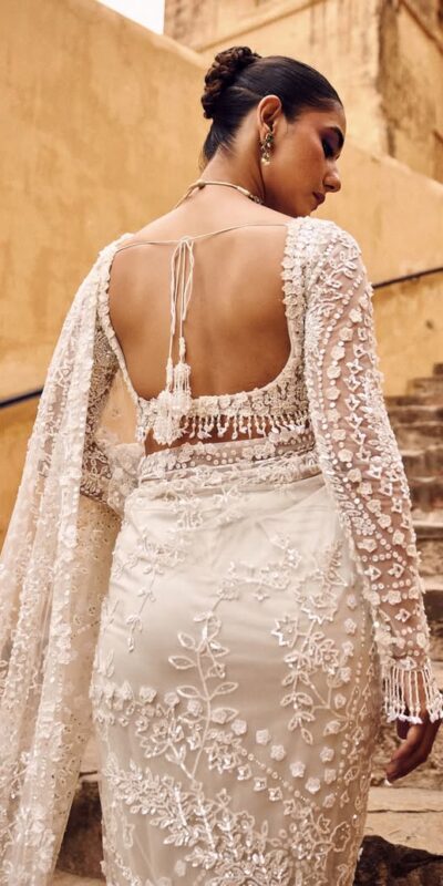 DF 3438 White Butterfly Net Saree with Sequins Work & Embroidery Work. Introductory Price ₹1799. Delivery 4-6 Working Days. Shop now. | Sarees, Bollywood Sarees, Creative Sarees, Designer Sarees, Embroidered Sarees, Ethnic Saree, Modern Digital sarees, Party Wear Sarees