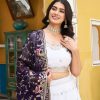 Ram 140 White Pure Crunchy Lehenga Choli with Embroidery Work & Lace Work. Affordable Price ₹2549. Delivery 4-6 Working Days. Shop now. | Lehenga, Bollywood Lehenga, Creative Lehenga, Designer Lehenga, Embroidered Lehenga, Party Wear Lehenga